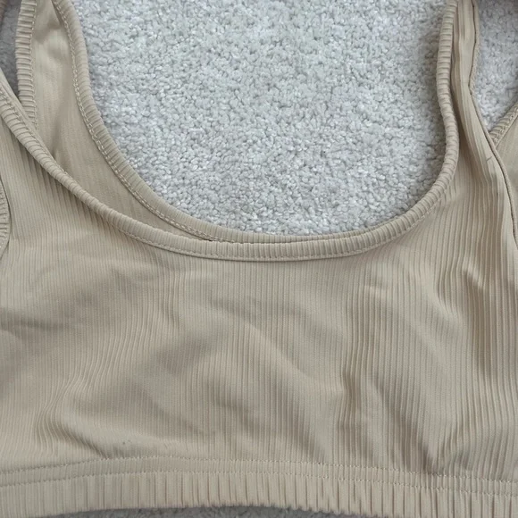 Edikted ribbed crop top cream - Picture 2 of 4